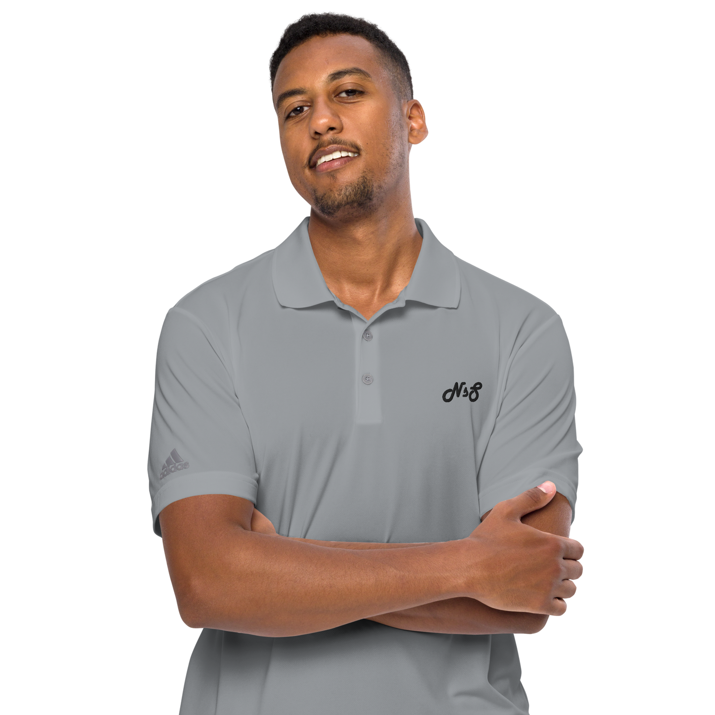 NsS Adidas Performance Polo - Gray