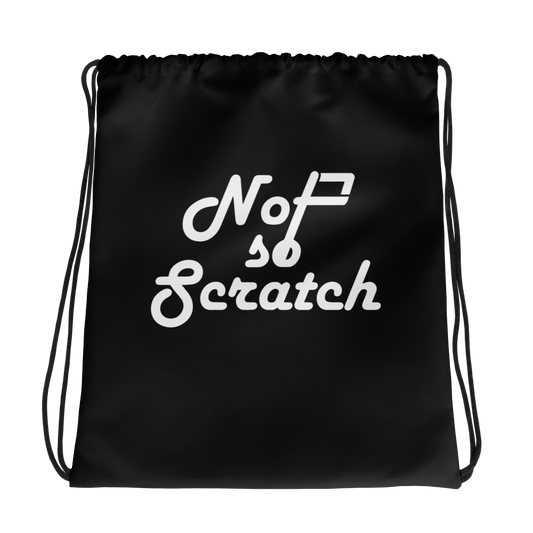 NotSoScratch Drawstring - Black