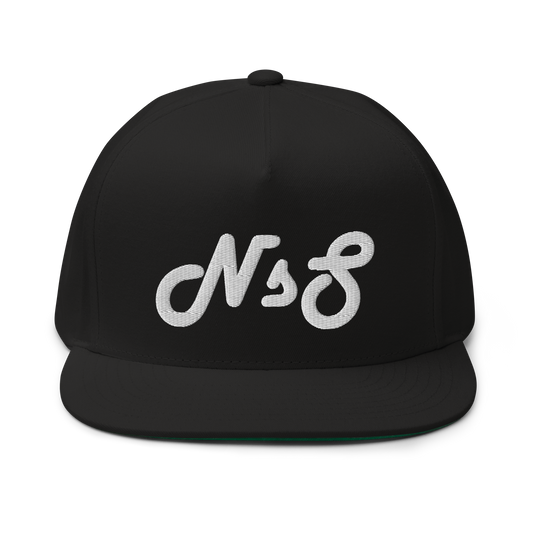 NsS Flat Bill - Black