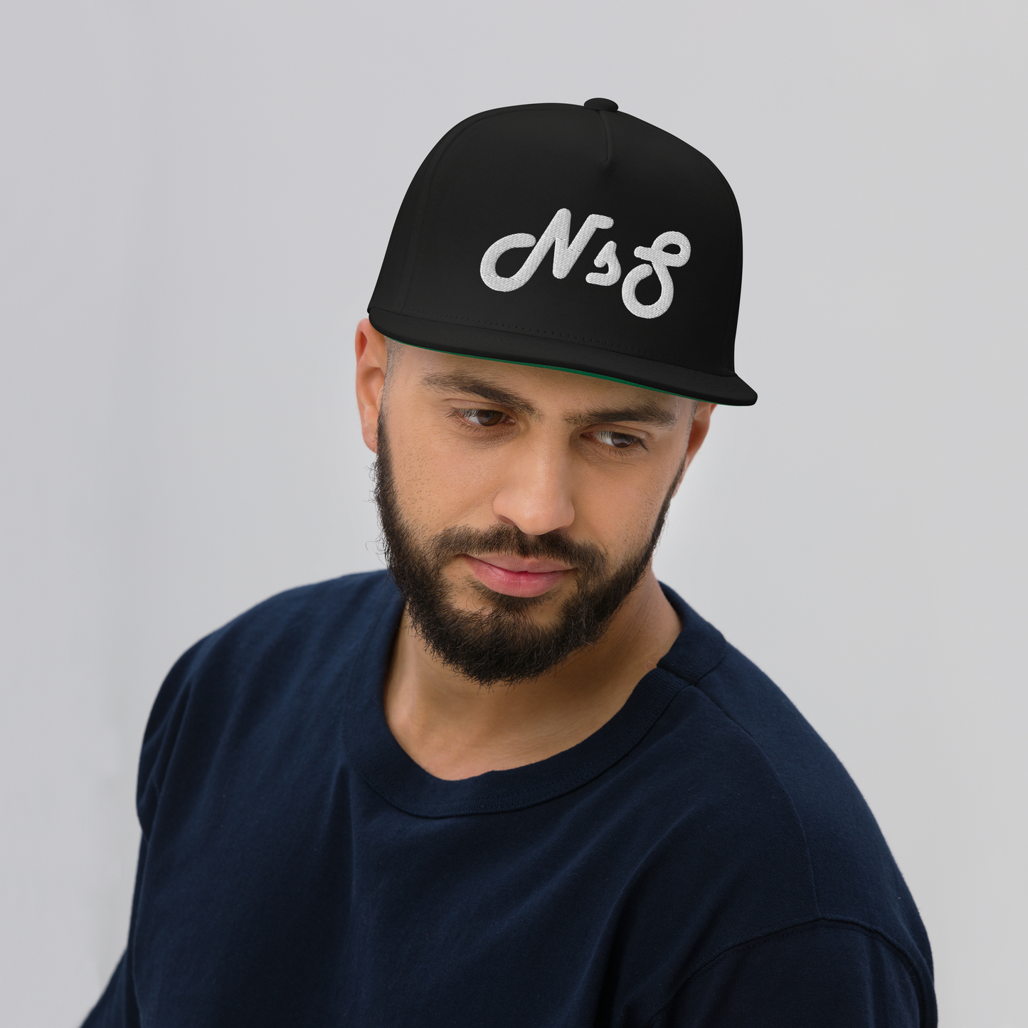 NsS Flat Bill - Black