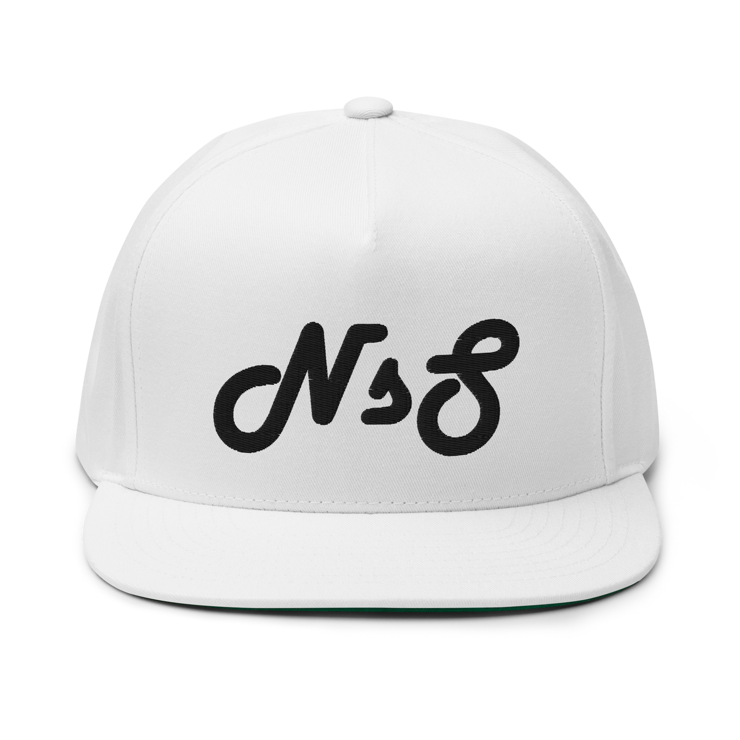 NsS Flat Bill - White