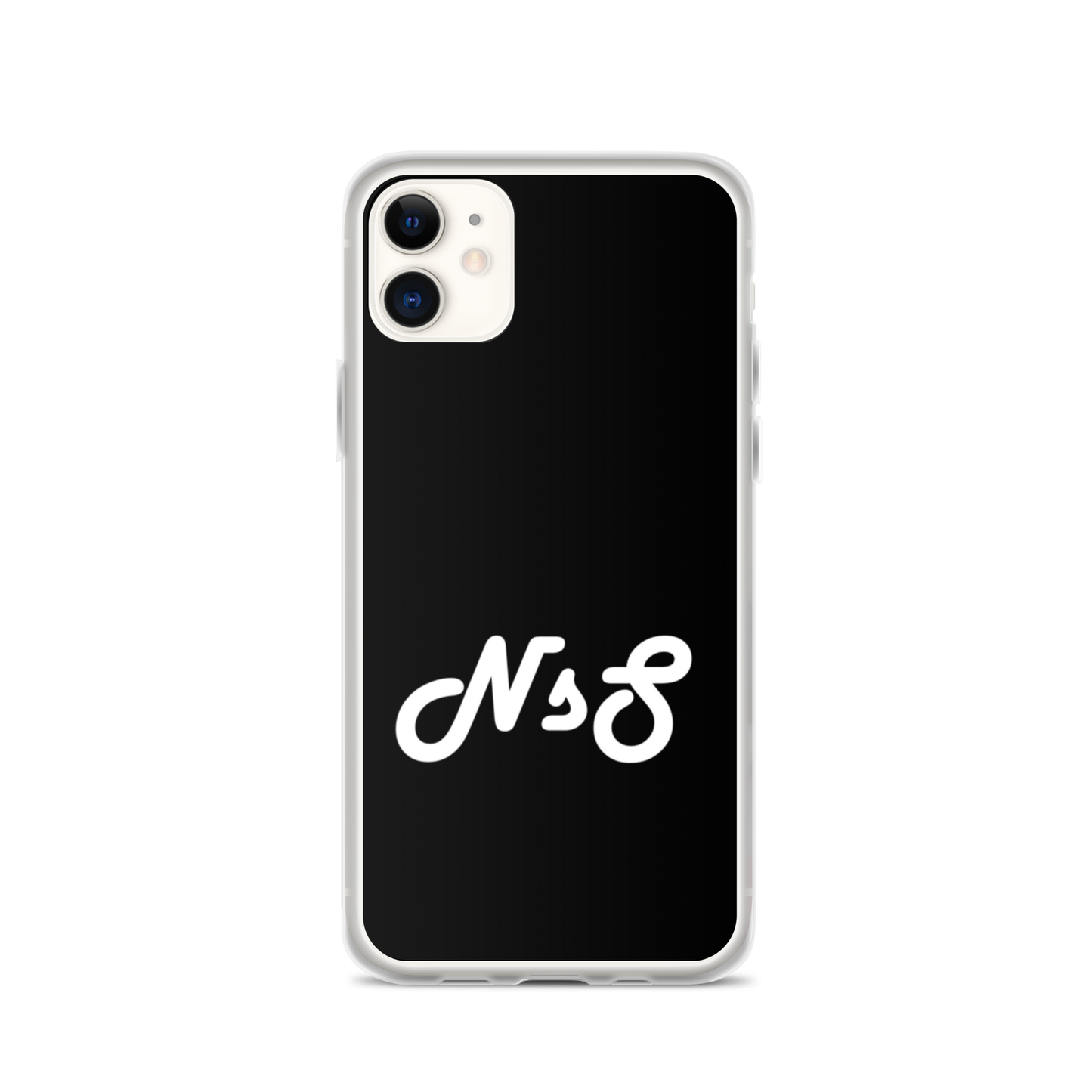 NsS iPhone Case - Black