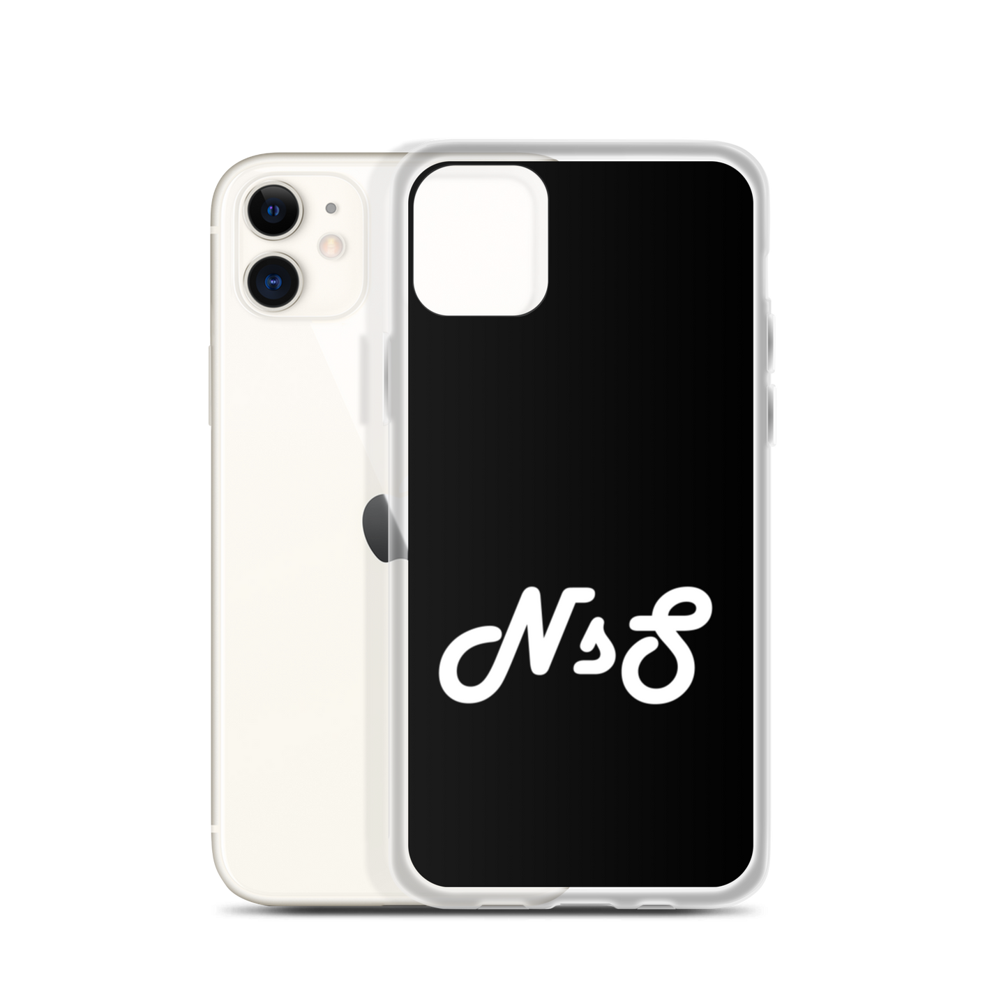 NsS iPhone Case - Black