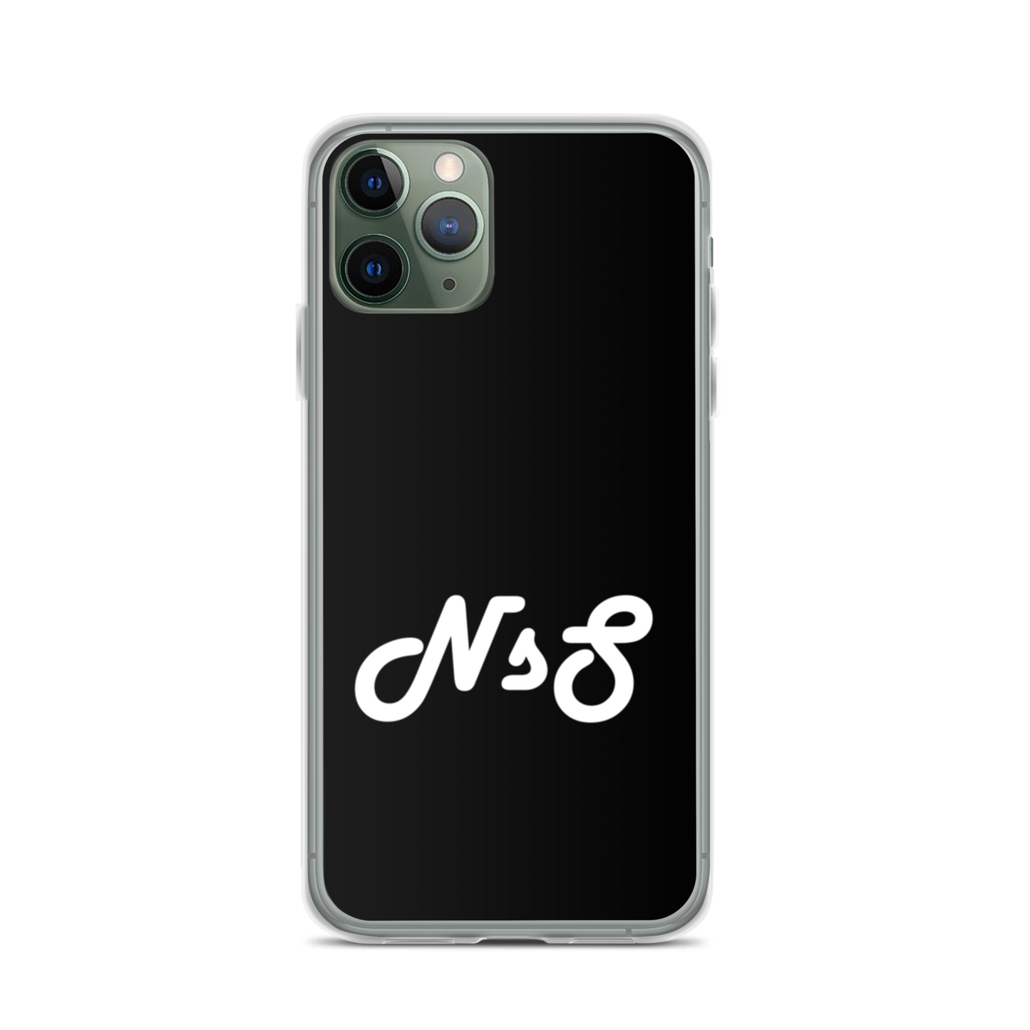 NsS iPhone Case - Black