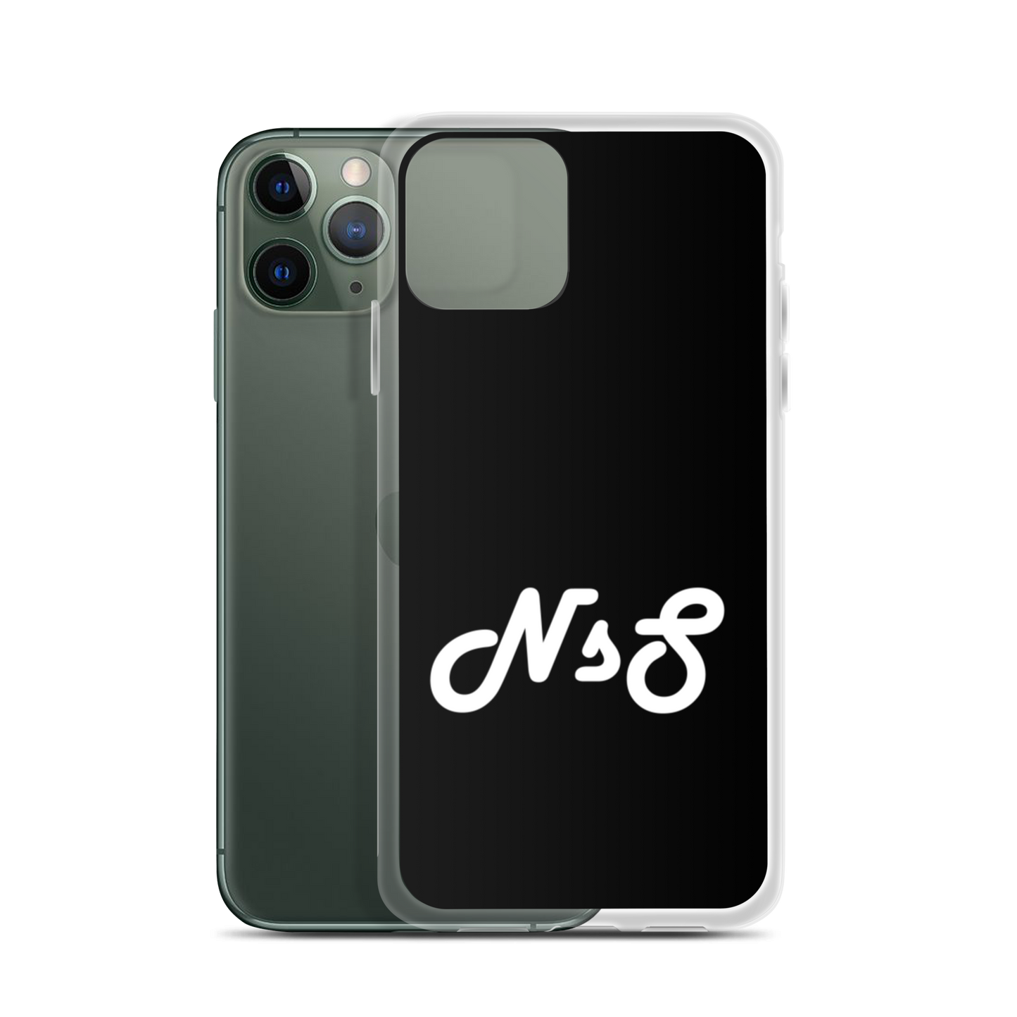 NsS iPhone Case - Black