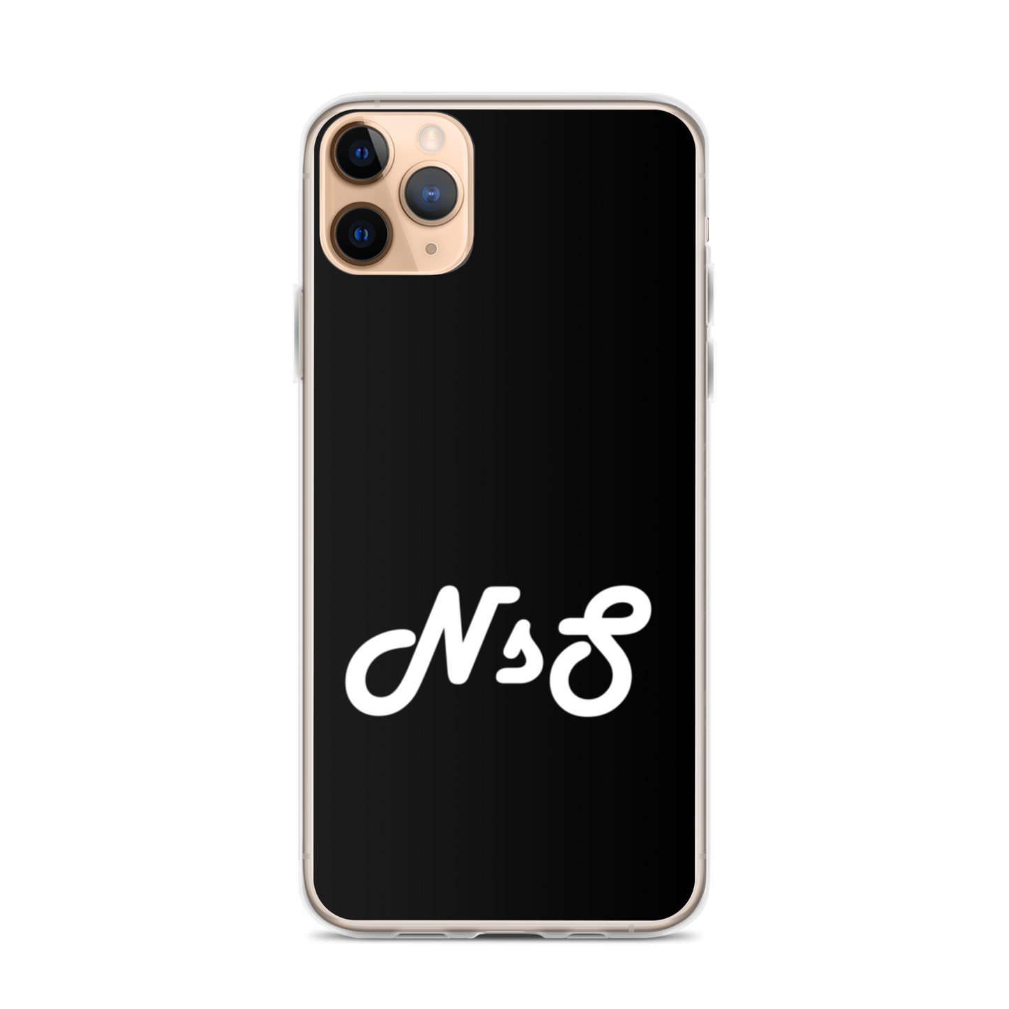 NsS iPhone Case - Black