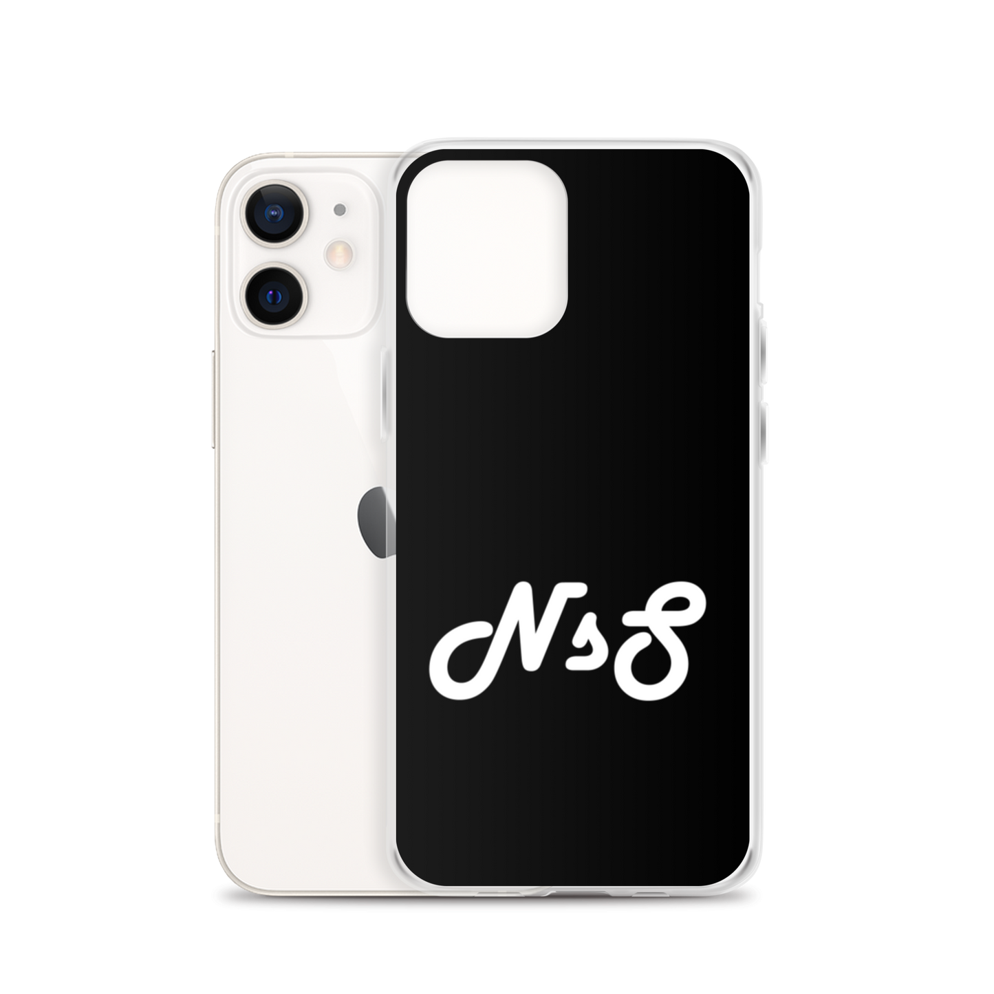 NsS iPhone Case - Black