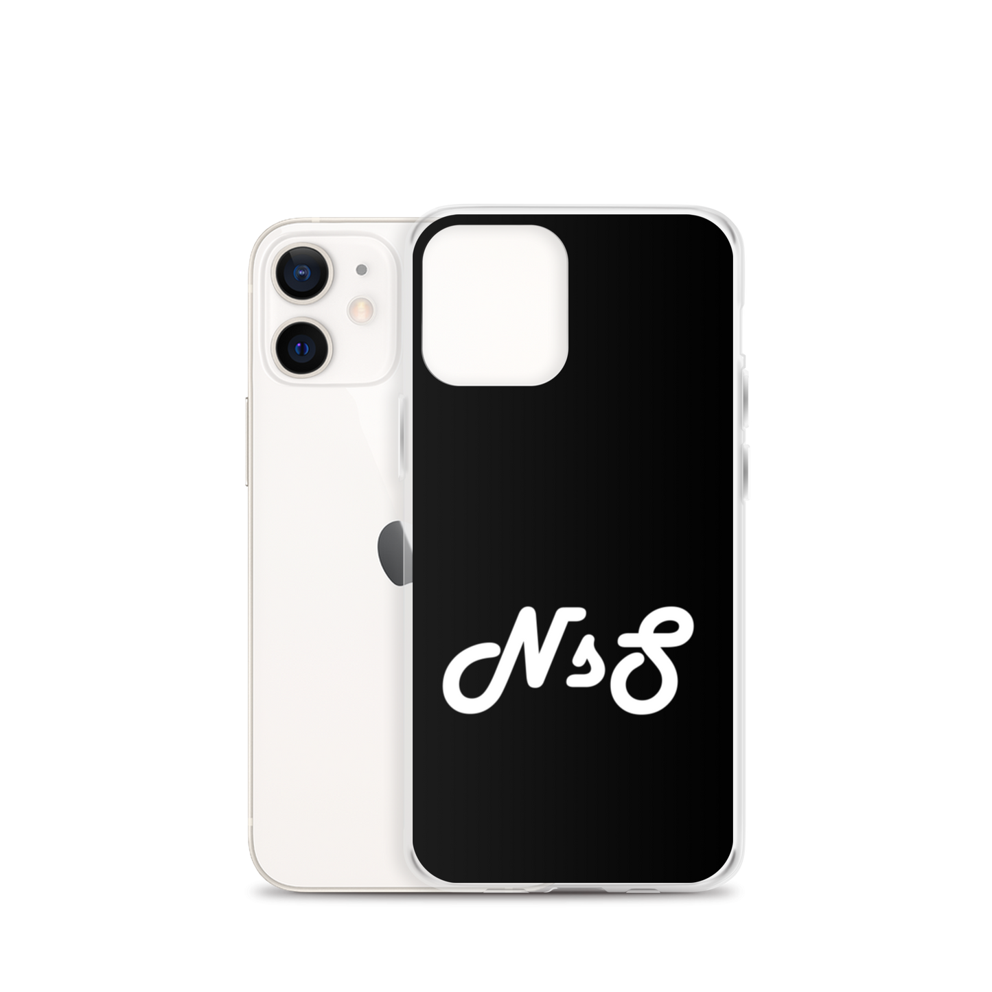 NsS iPhone Case - Black