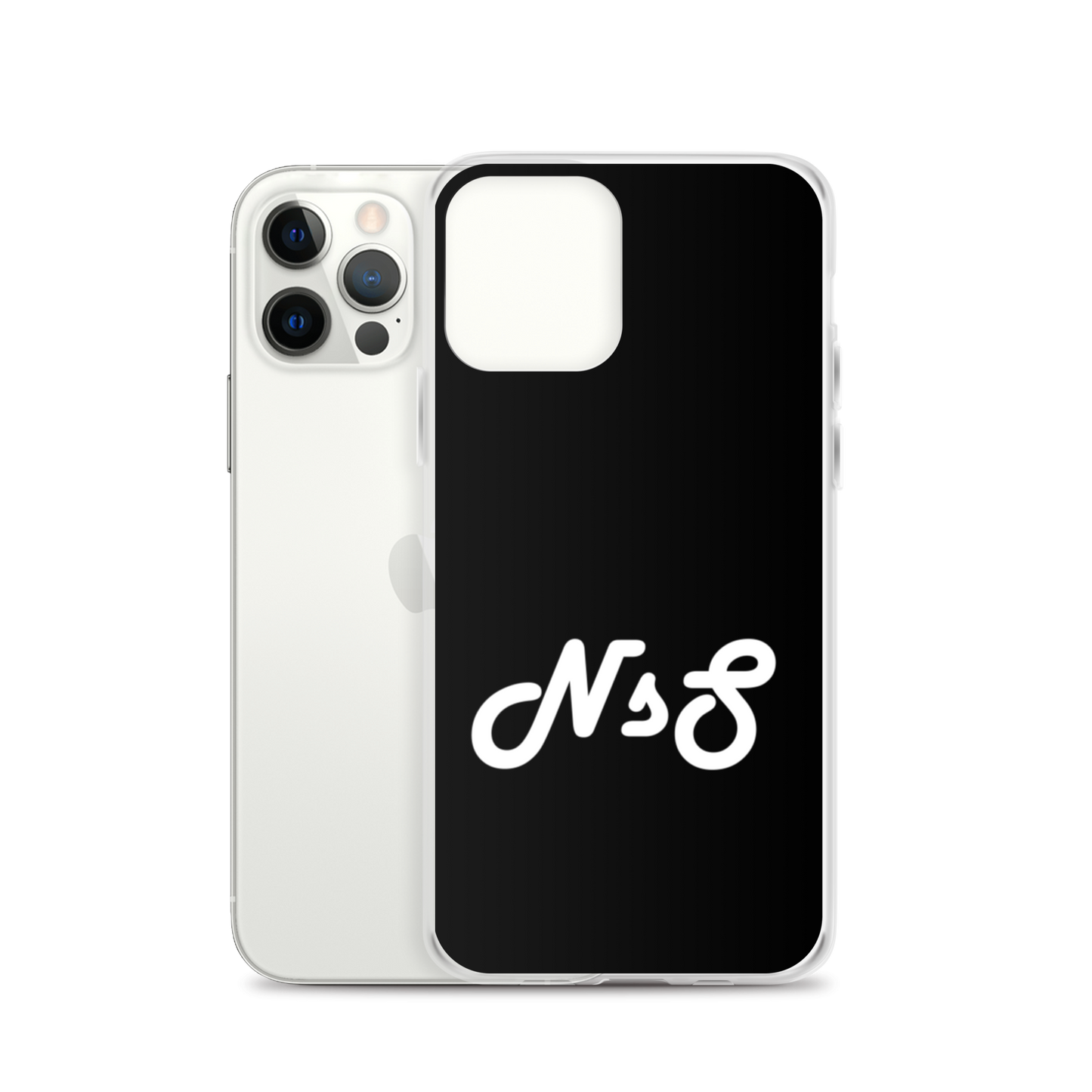 NsS iPhone Case - Black