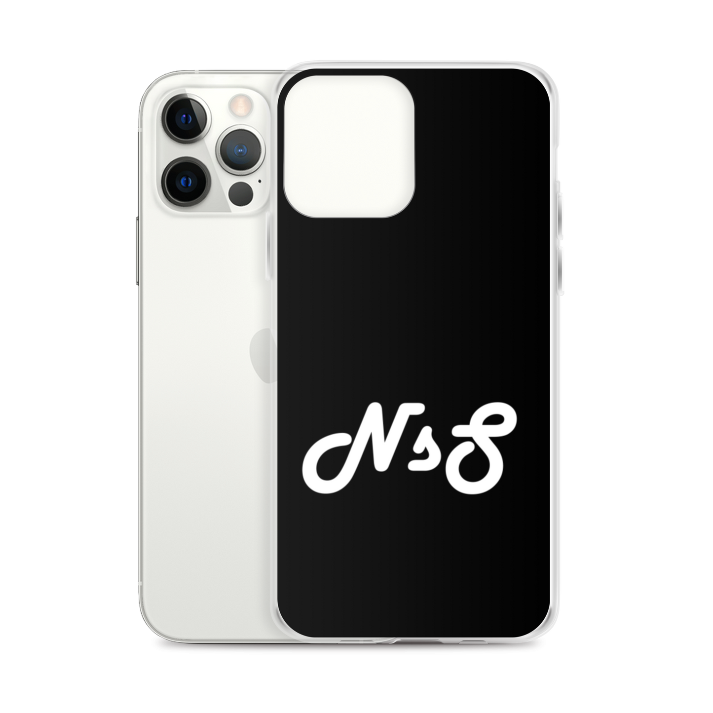 NsS iPhone Case - Black