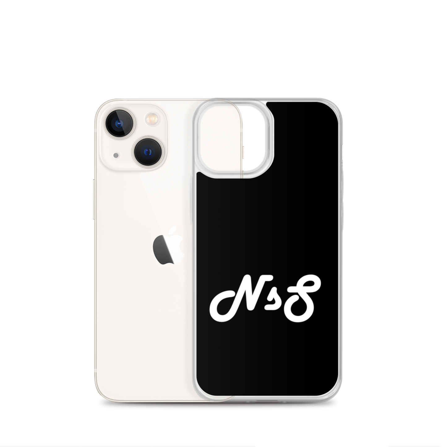 NsS iPhone Case - Black