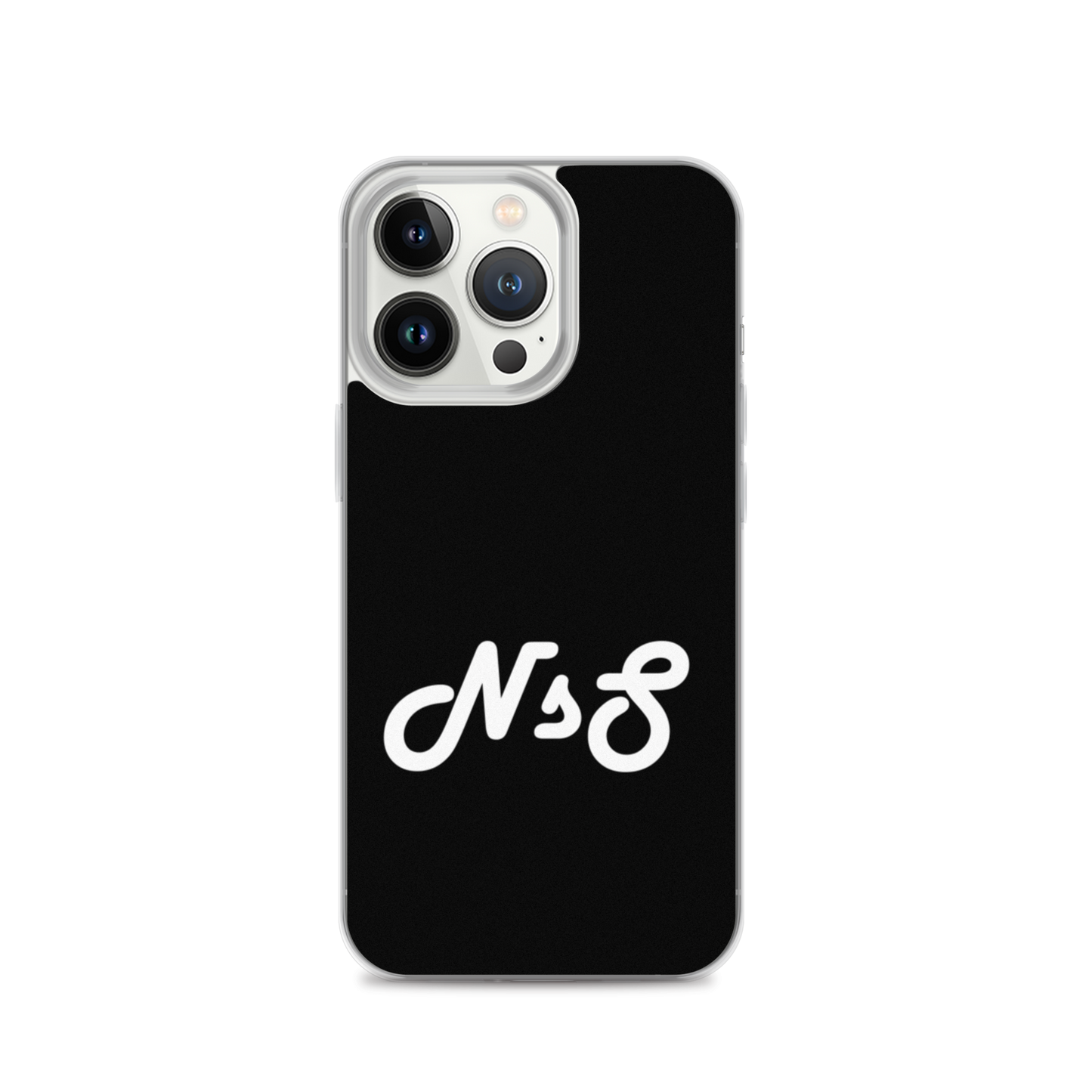 NsS iPhone Case - Black