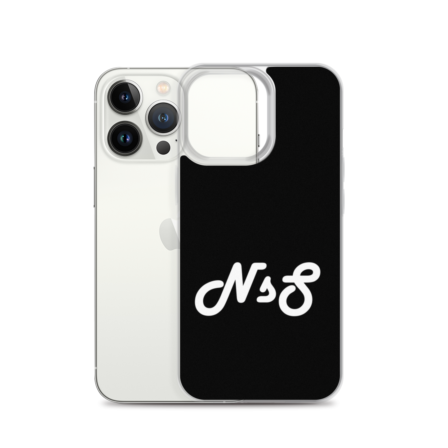 NsS iPhone Case - Black