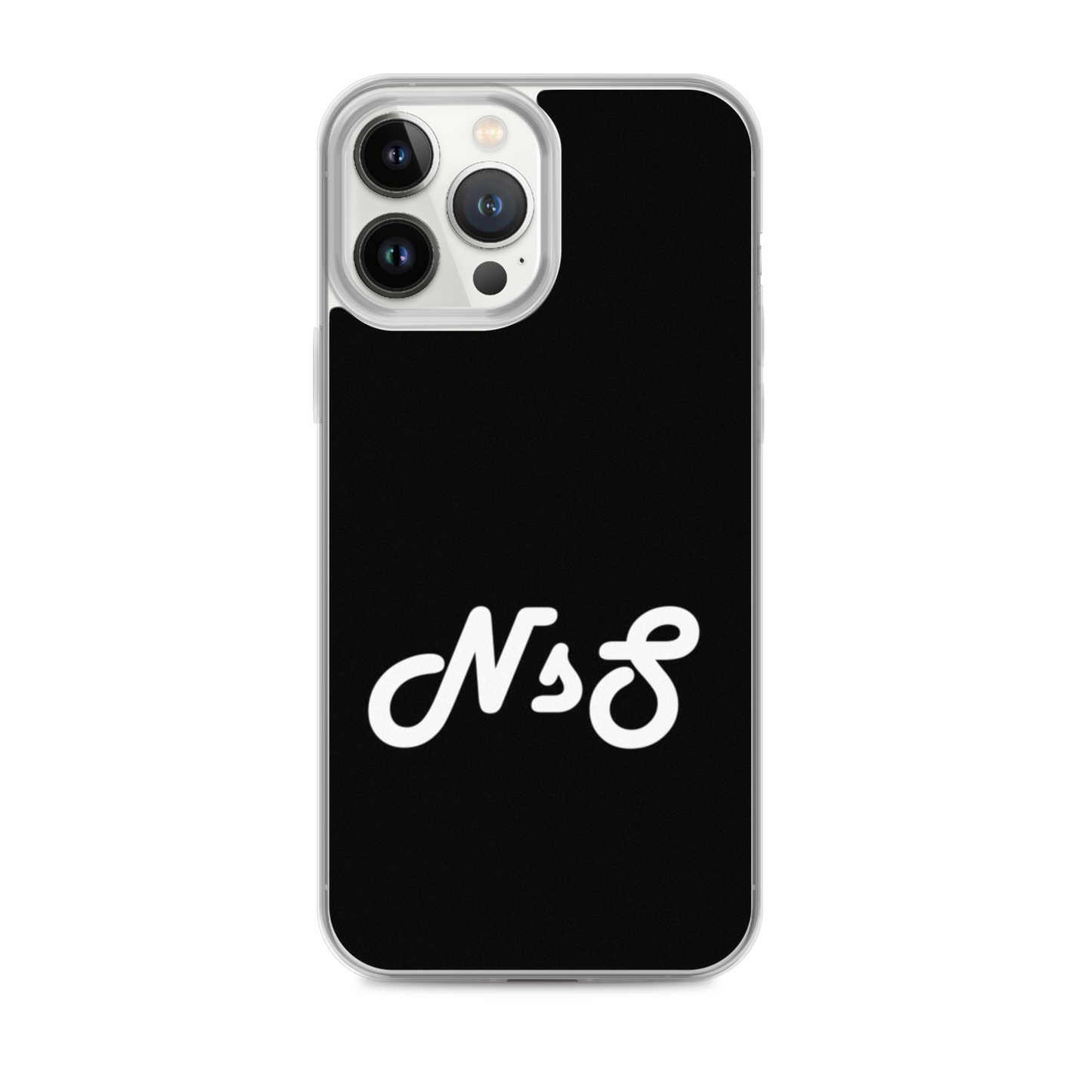 NsS iPhone Case - Black