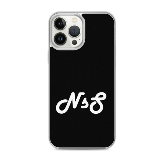 NsS iPhone Case - Black