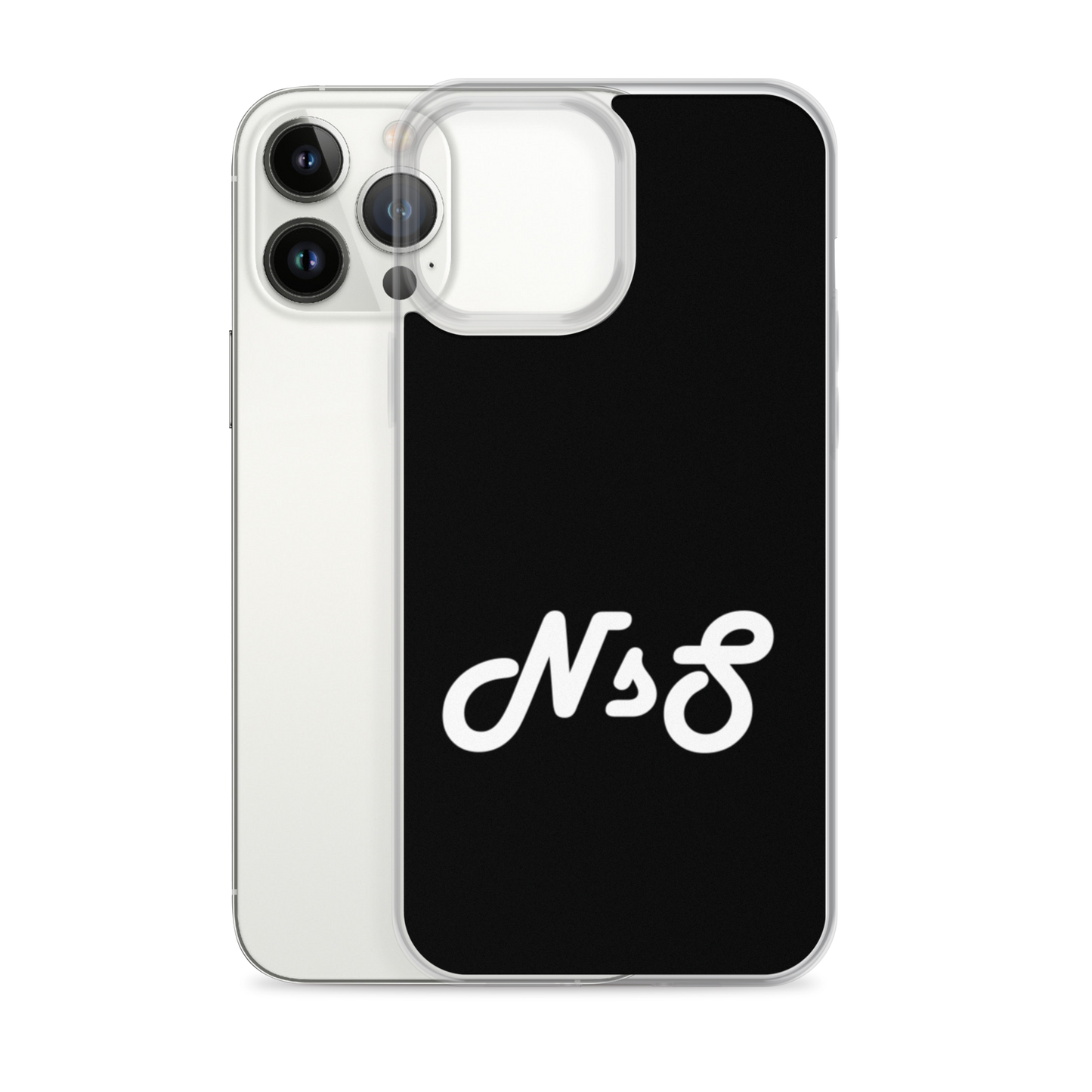 NsS iPhone Case - Black