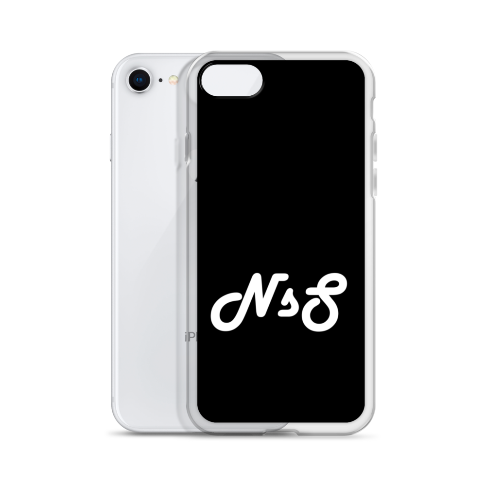 NsS iPhone Case - Black