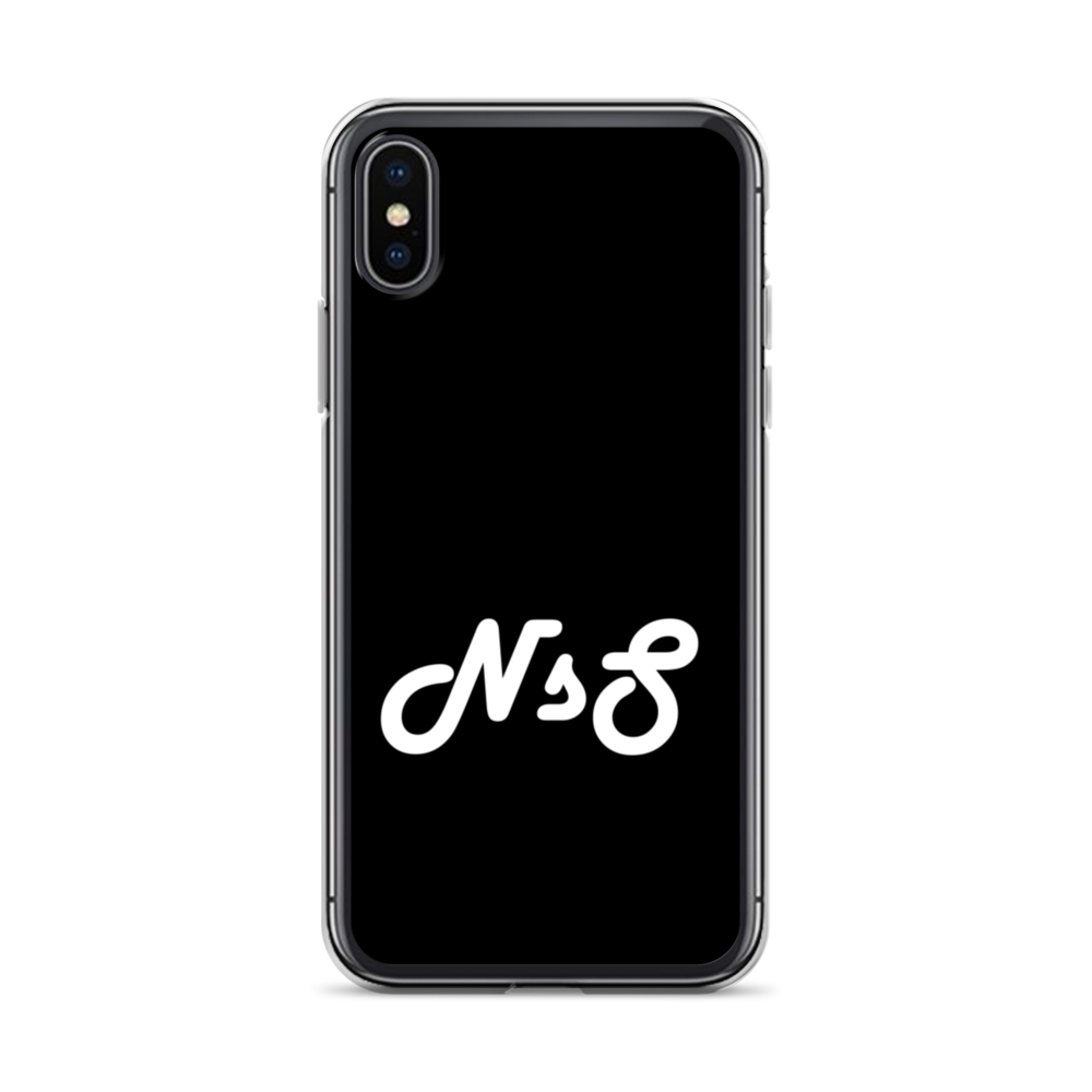 NsS iPhone Case - Black