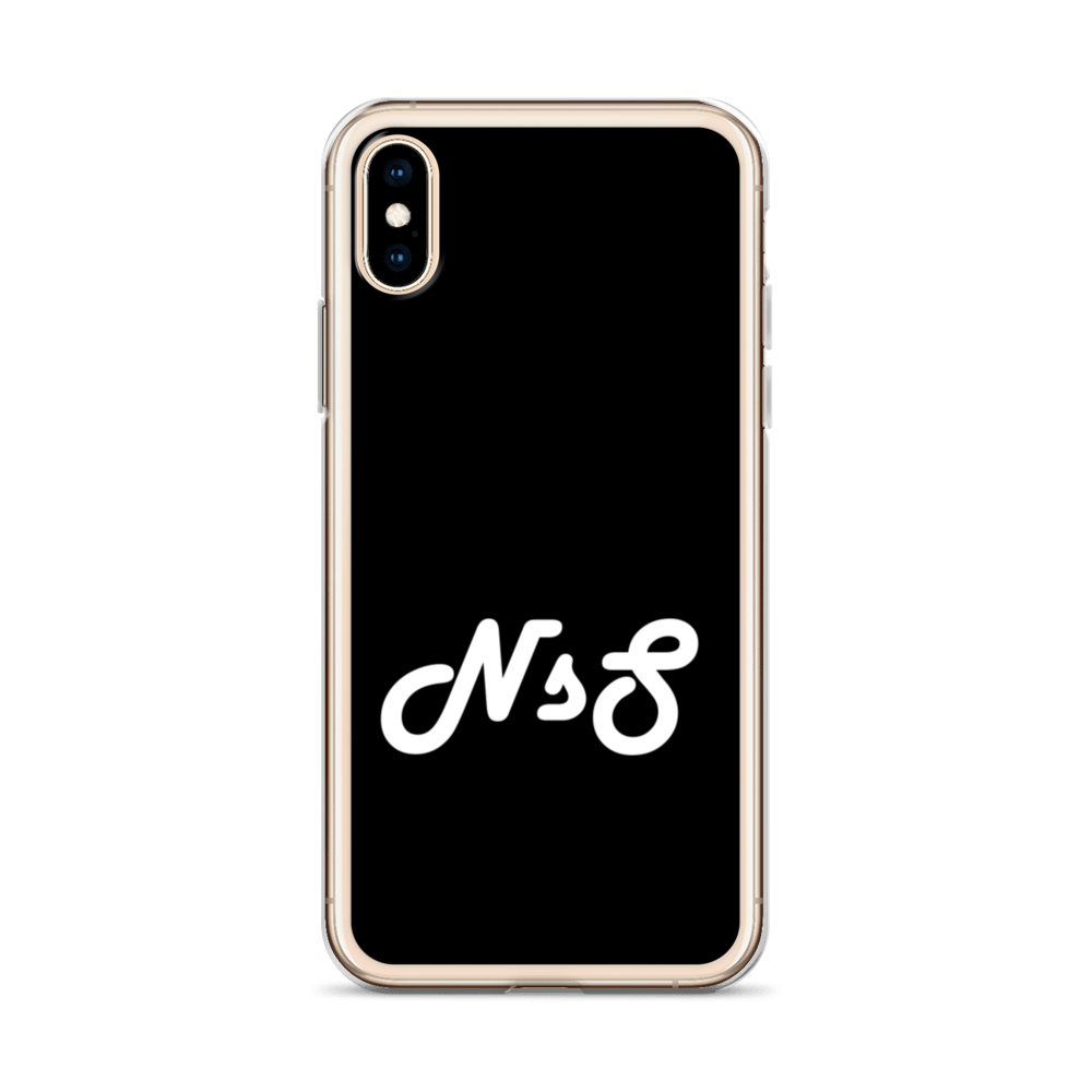 NsS iPhone Case - Black