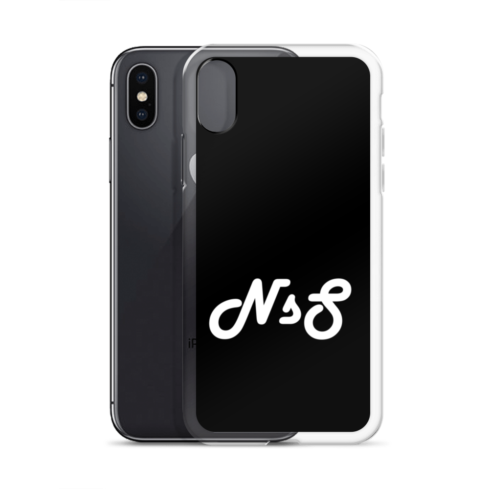 NsS iPhone Case - Black