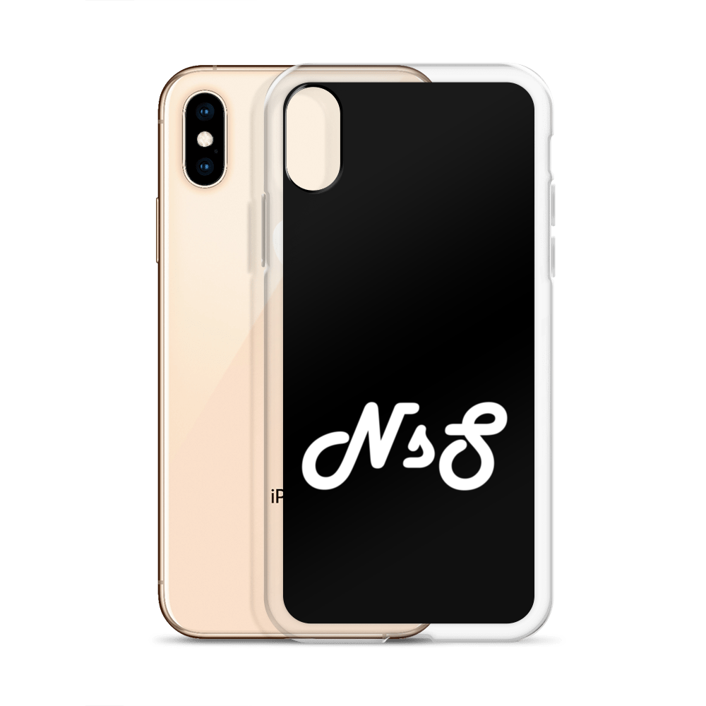 NsS iPhone Case - Black