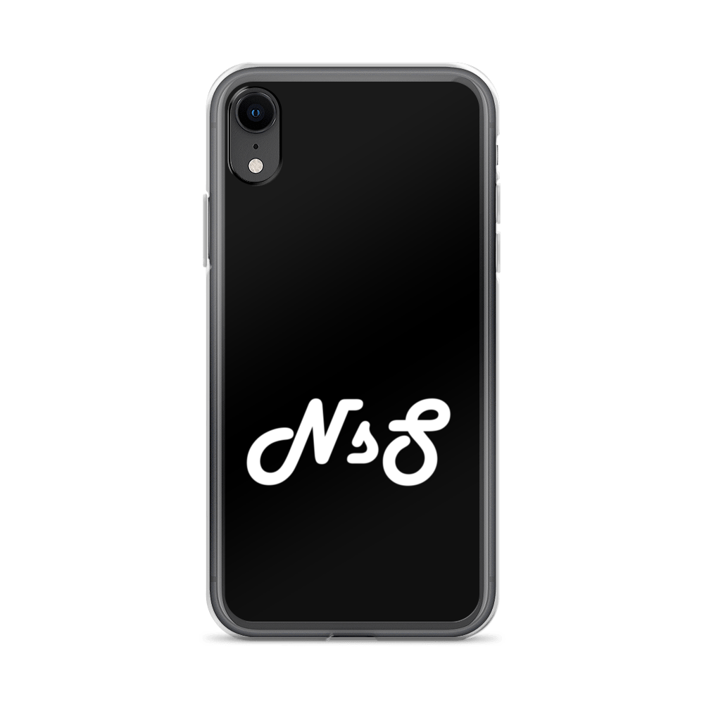 NsS iPhone Case - Black