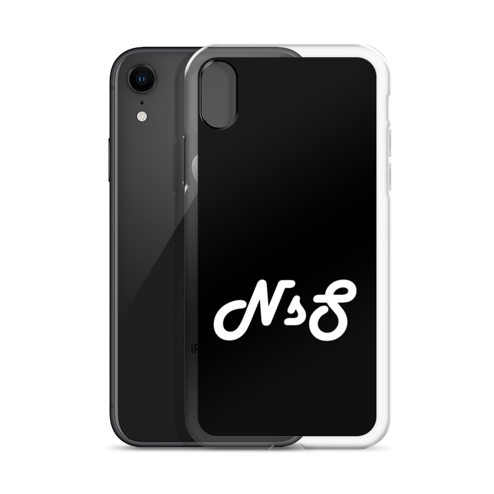 NsS iPhone Case - Black