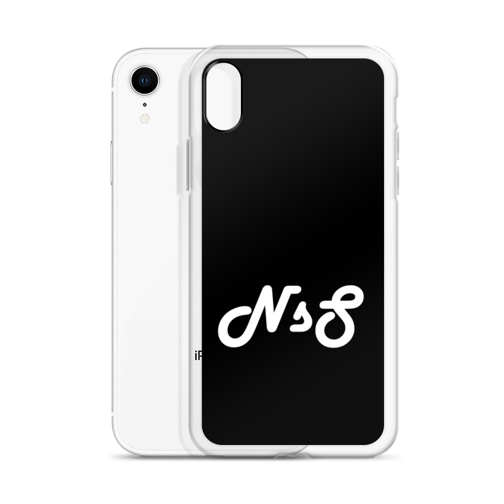 NsS iPhone Case - Black