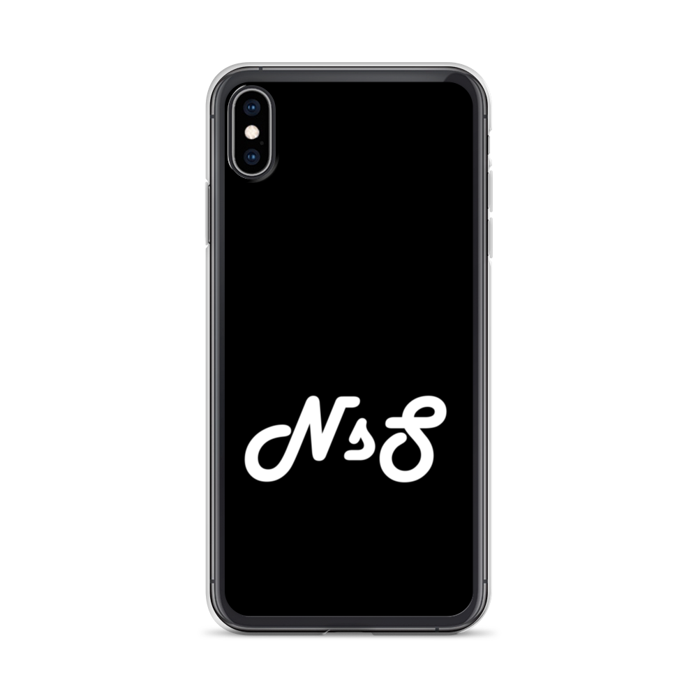 NsS iPhone Case - Black