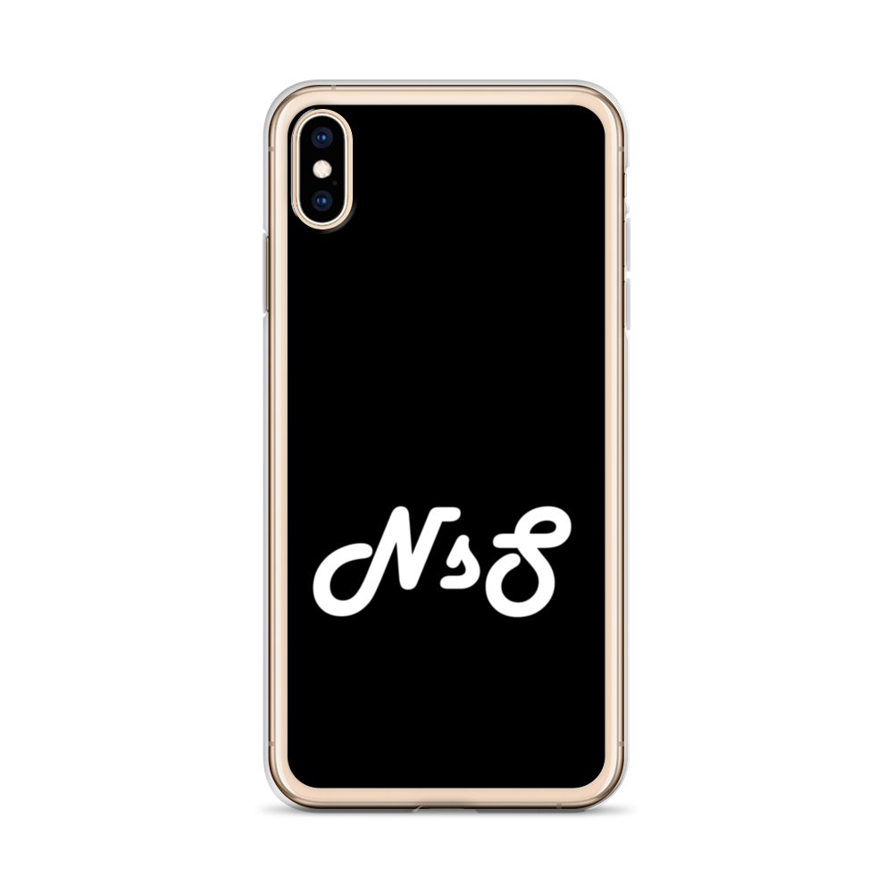 NsS iPhone Case - Black