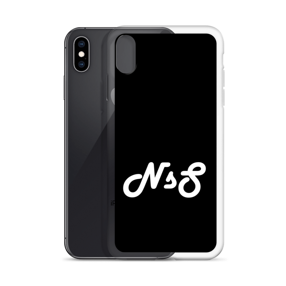 NsS iPhone Case - Black