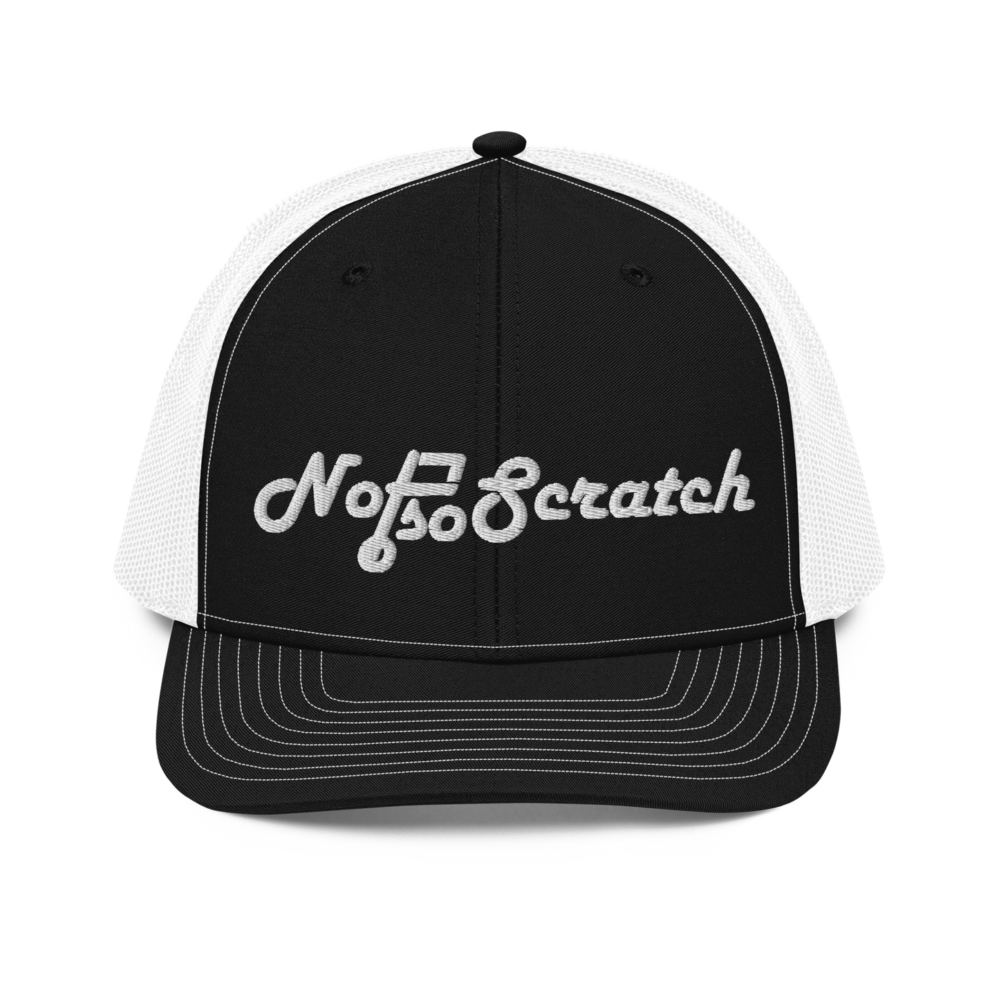 NotSoScratch Snapback - Black/White