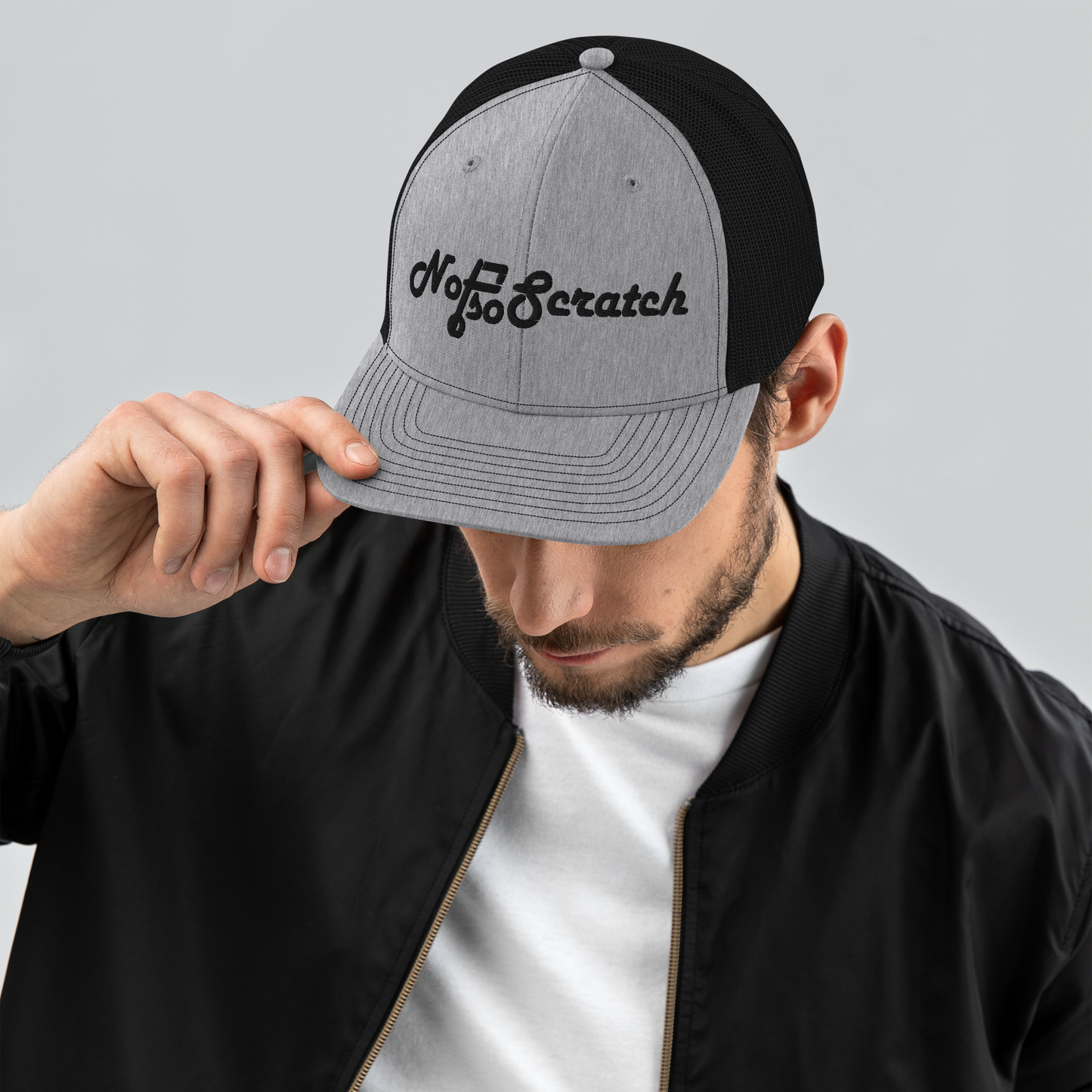 NotSoScratch Snapback - Gray/Black