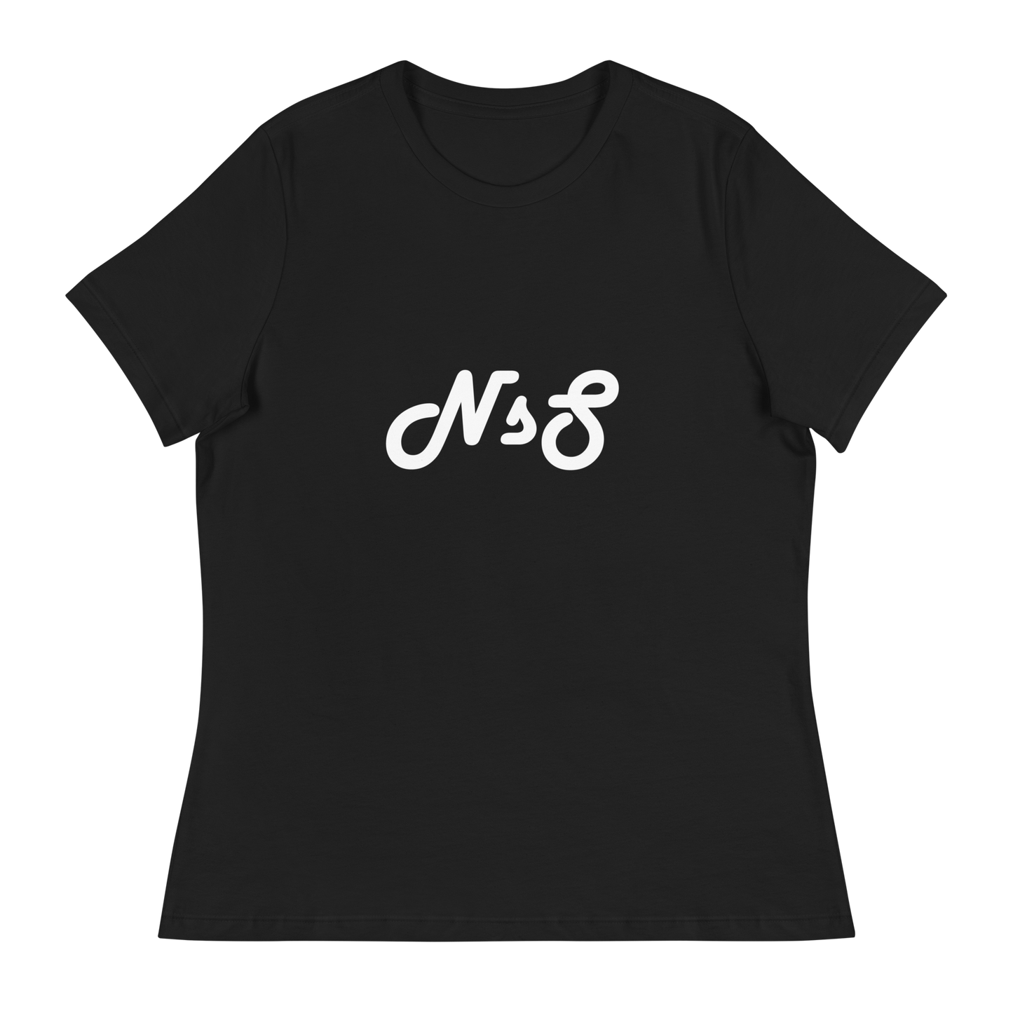 NsS Women's Relaxed T-Shirt - White Logo