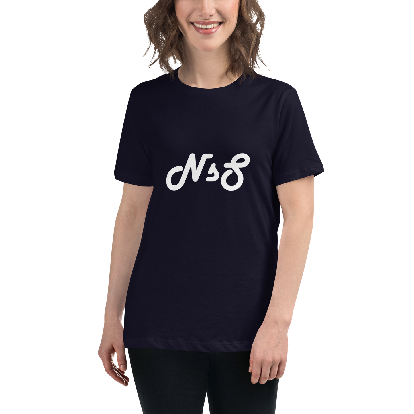 NsS Women's Relaxed T-Shirt - White Logo