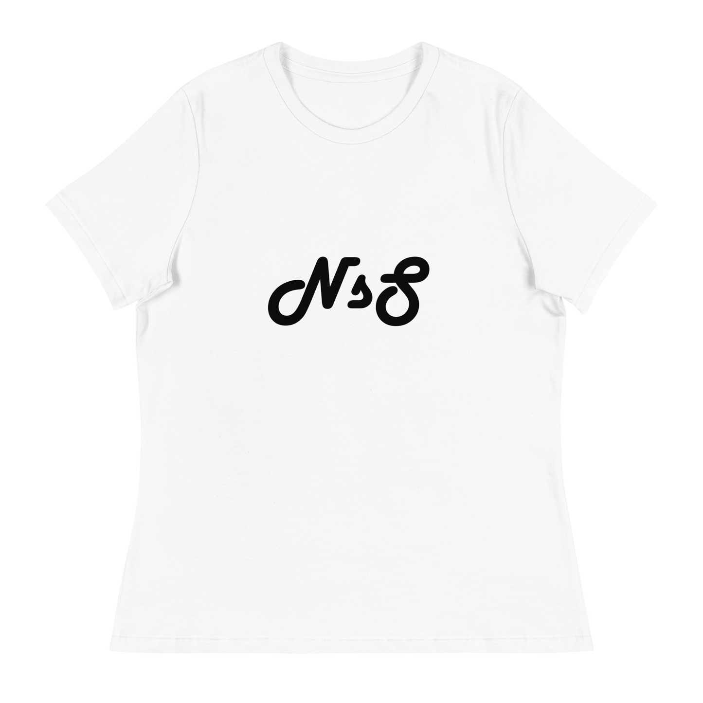 NsS Women's Relaxed T-Shirt - Black Logo